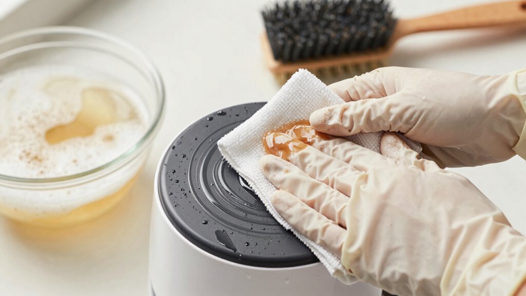 gentle cleaning grease prevention