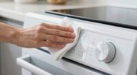 gentle cleaning of controls