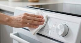 gentle cleaning of controls
