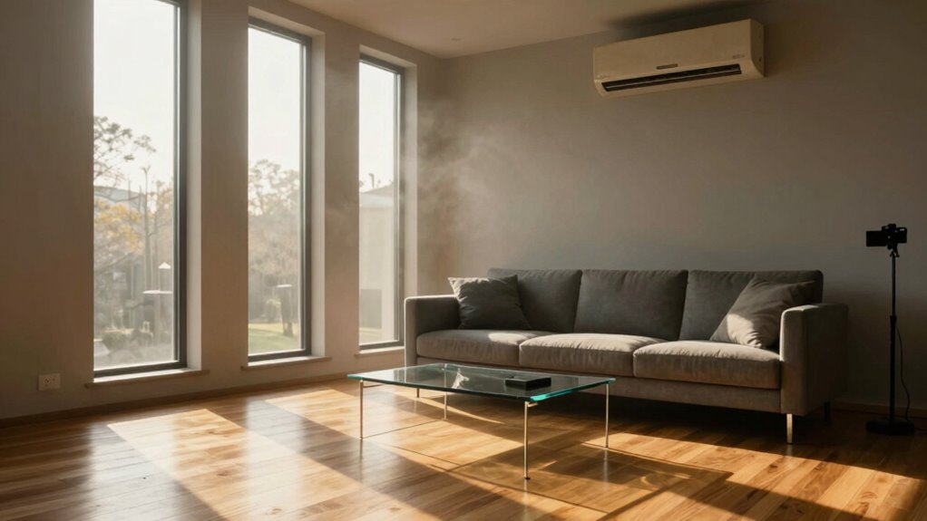 inefficient cooling in rooms