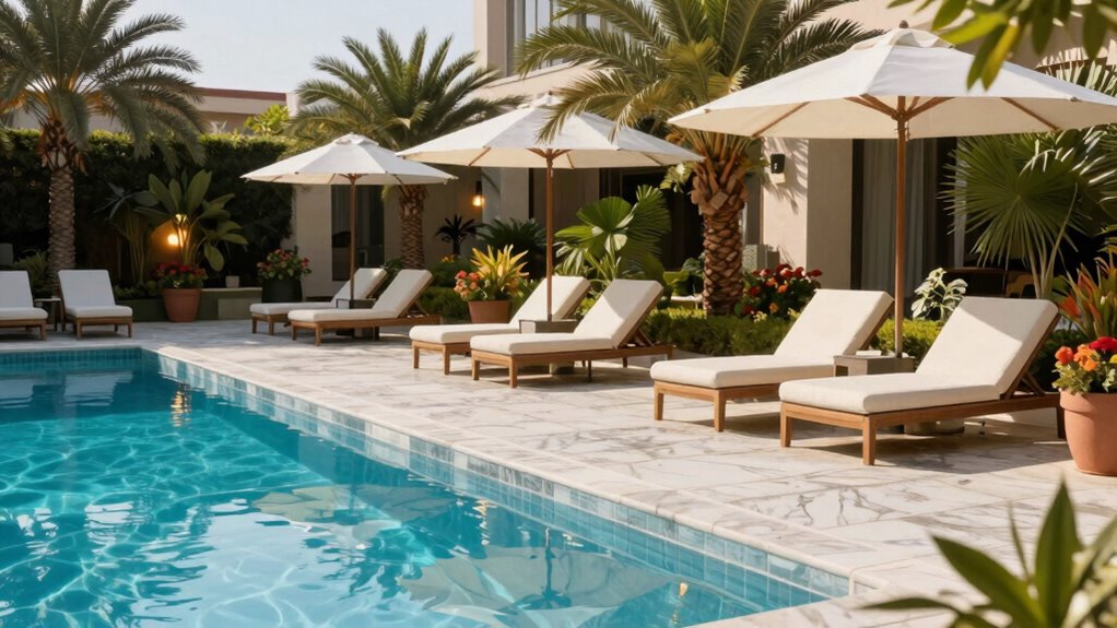 maintain luxurious pool aesthetics