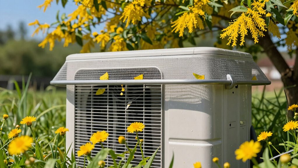 maintain outdoor unit cleanliness