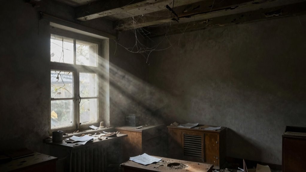 neglected rooms poor air quality