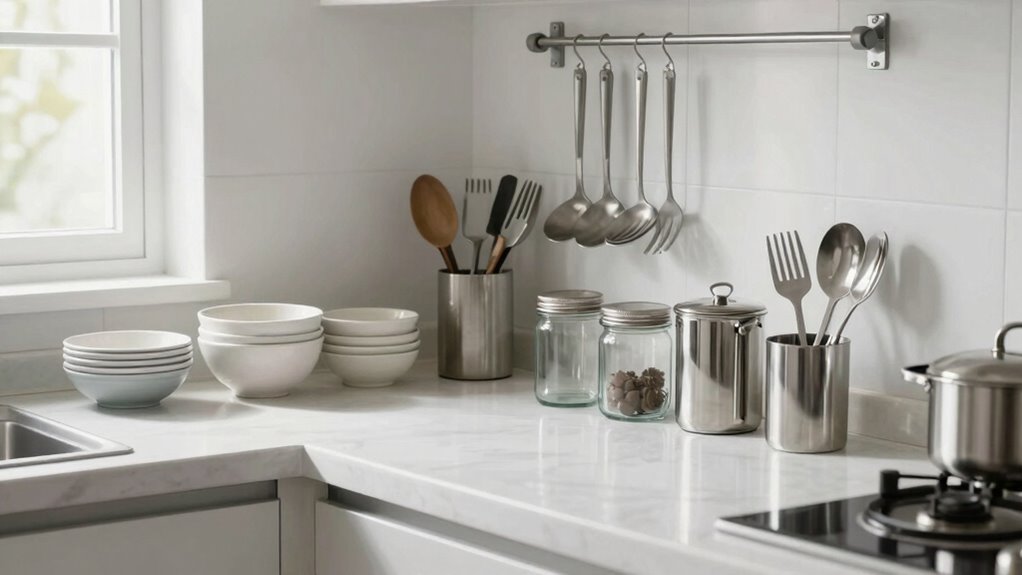 organize to simplify cleaning