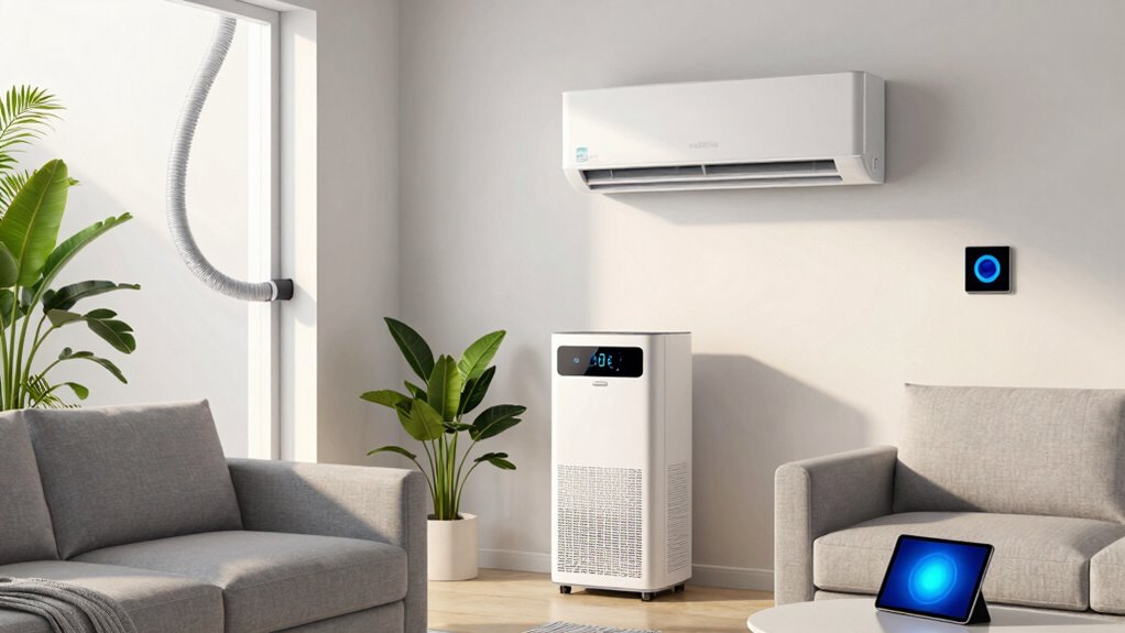 portable efficient quiet cooling