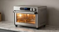 preheating countertop ovens