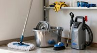 prepared heavy duty cleaning tools