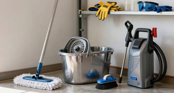 prepared heavy duty cleaning tools