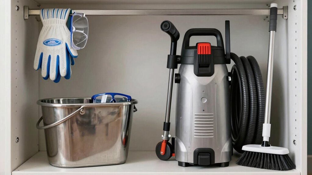 prepared organized safe cleaning