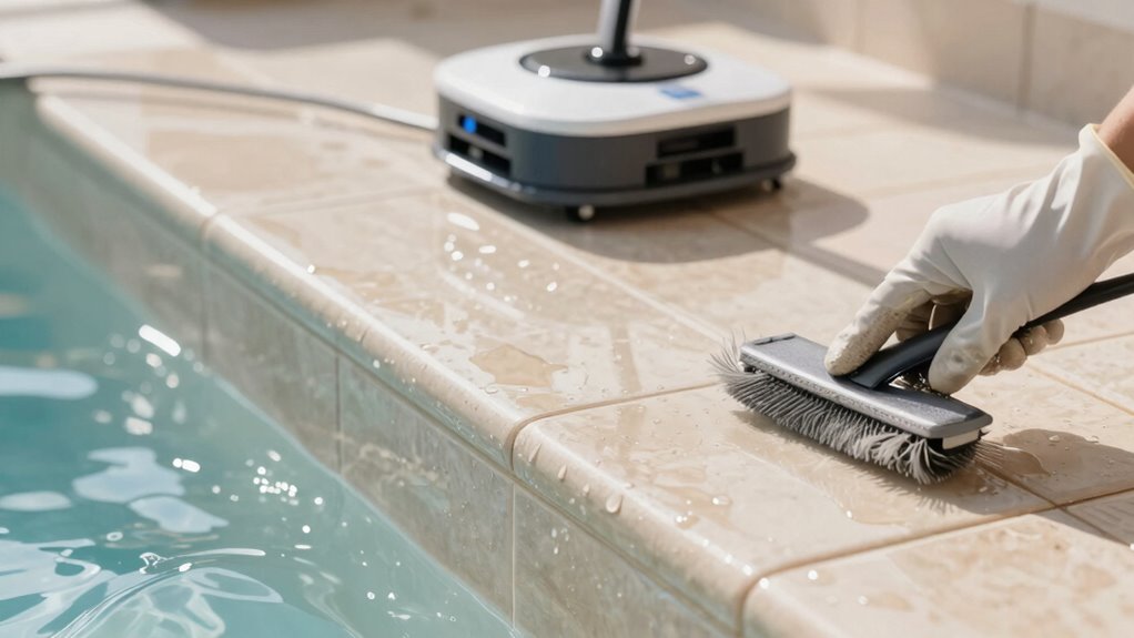 regular pool cleaning routine