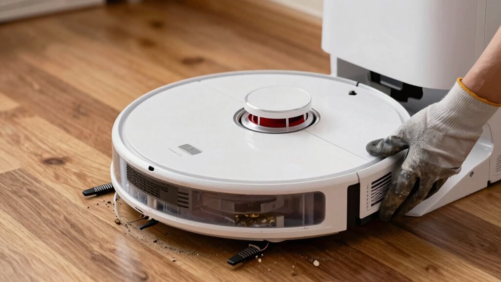 sensor calibration ensures optimal cleaning