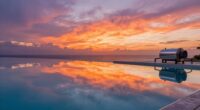 specialized equipment for infinity pools