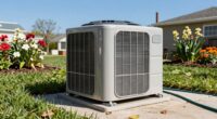 spring cleaning hvac area