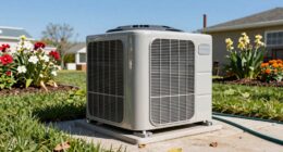 spring cleaning hvac area