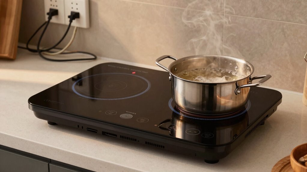 stable power ensures safe cooking