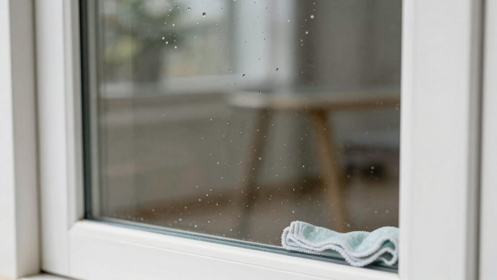 streak free glass cleaning routine