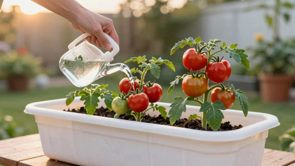 This Genius Self-Watering Tomato Planter Keeps My Plants Hydrated in Summer Heat – With Very Little Effort