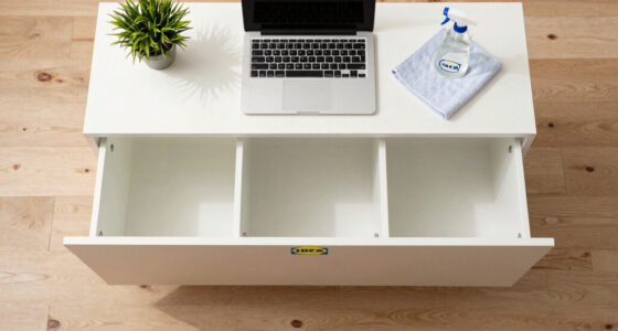This Small Home Didn’t Have Room for an Office — An IKEA Cabinet Solved That