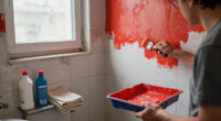 A Dingy Bathroom Gets a Bright, Farmhouse Redo in 5 Days for Only $800
