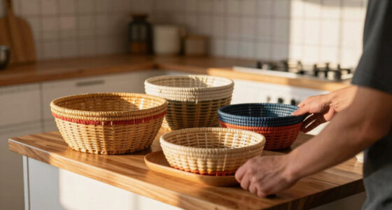 Aldi Just Dropped $10 Scalloped Woven Baskets And Trays