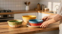 Aldi Just Dropped $10 Scalloped Woven Baskets and Trays