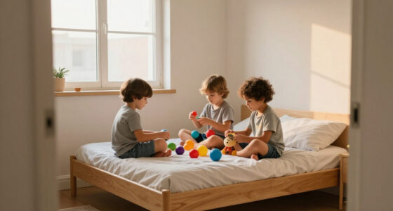 Three Kids Get the Only Bedroom in This 525-Square-Foot Apartment
