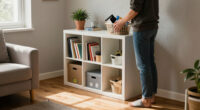 I Created A Pretty IKEA BILLY Hack That Seriously Cuts Clutter