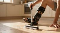 I Have A Leg Injury, And This Extendable Spin Scrubber Has Been A Lifesaver
