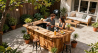 This DIY Couple Built The Coolest Backyard Bar For Almost Nothing — Here’s How