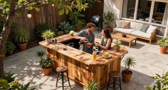 This DIY Couple Built The Coolest Backyard Bar For Almost Nothing — Here’s How