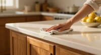 90S Countertops Look Completely Different After A Kitchen Got A Paint Redo