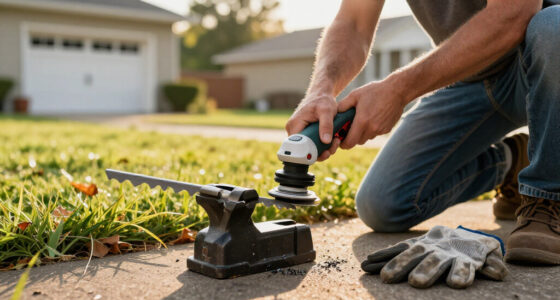 Forget Bench Grinders: Sharpen Lawn Mower Blades With A Pocket Sized Tool