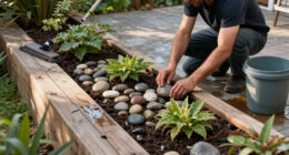 Not Concrete Or Brick: The Retaining Wall Idea To Add Visual Interest & Boost Home Value