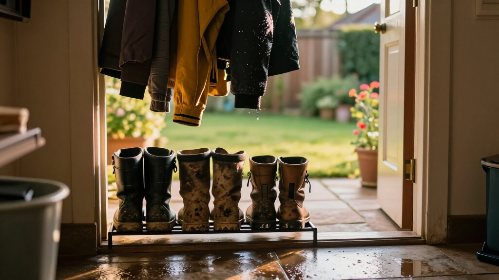 This £10 Argos Shoe Rack Is Perfect For Keeping Muddy Boots And Wet Jackets Tidy This Autumn